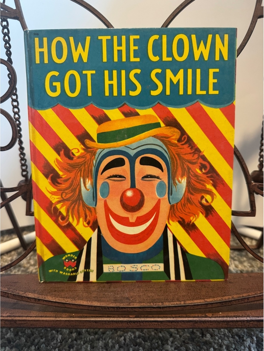 How the Clown Got His Smile — 1951 Wonder Book